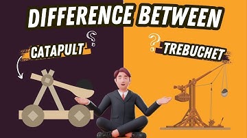 Difference Between Catapult and Trebuchet ⚔️ Engineering, Power & History Compared!