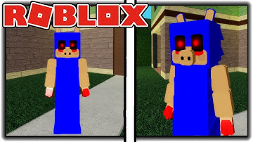How to get the "HIDE AND SEEK" BADGE + SONIC.EXE MORPH/SKIN in PIGGY RP [W.I.P] [REMAKE]! - Roblox
