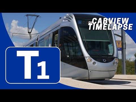 Ligne T1 • Palais de Justice/MEETT TIMELAPSE 2020