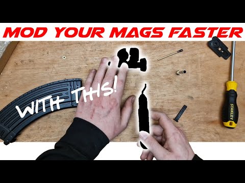 Mod Your Tokyo Marui GBBR Mags Faster With This Tool