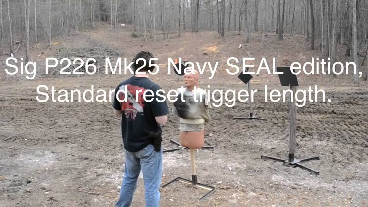 Sig Sauer P226 Short Reset Trigger Comparison.