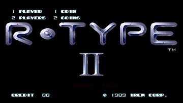R-Type II Arcade Playthrough