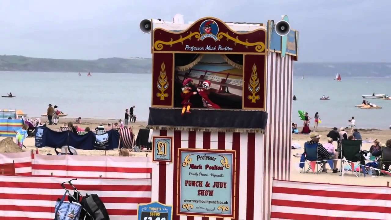 Punch and Lovely Judy in Weymouth YouTube