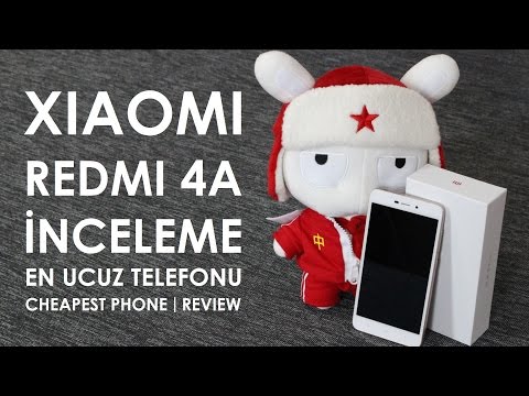 Video: Xiaomi Redmi 4A: Inceleme, özellikler, Fiyat