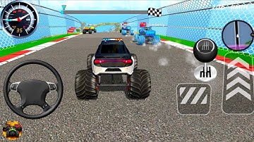 Monster truck stunt mega ramp extreme ultimate racing impossible rush game android game play GTA GT