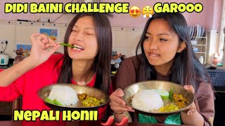 Nepali DAL BHAT MASUU CHALLENGE??️@rashushresthaa