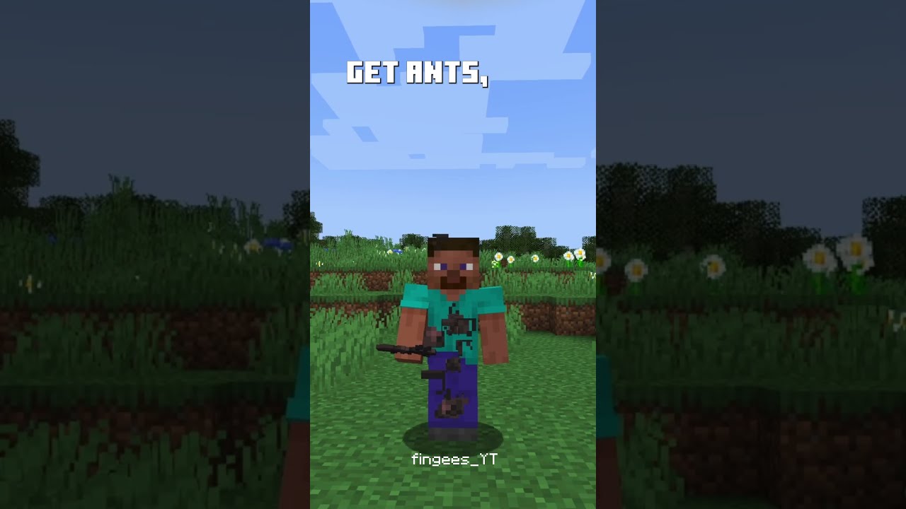 I Added Ants To Minecraft 
