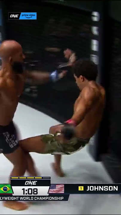 AND NEW! Demetrious Johnson wins the ONE Flyweight World Title with a walk-off KO of Adriano Moraes!