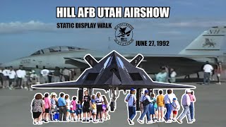 Hill AFB Airshow 1992 | F-117, F-14, B-52 & More! Vintage VHS