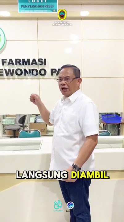 Pak Bupati Pati di Ruang Farmasi Rsud Soewondo