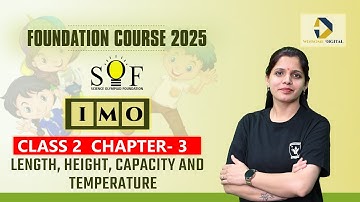 Class 2 Maths Olympiad Workbook  | Chapter 3- Length, Height, Capacity and Temperature | IMO