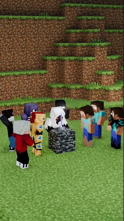 Minecraft Herobrine Moment 💀 | Minecraft Animation #sigma #herobrine #minecraft #animation #shorts