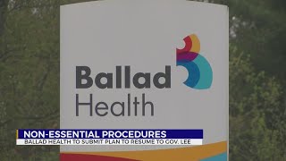 Ballad Health: Plans for re-implementing elective procedures to be sent to Governor Lee Thursday