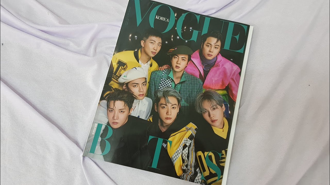 BTS x VOGUE KOREA January 2022 unboxing 