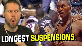 Longest Suspensions in NBA History