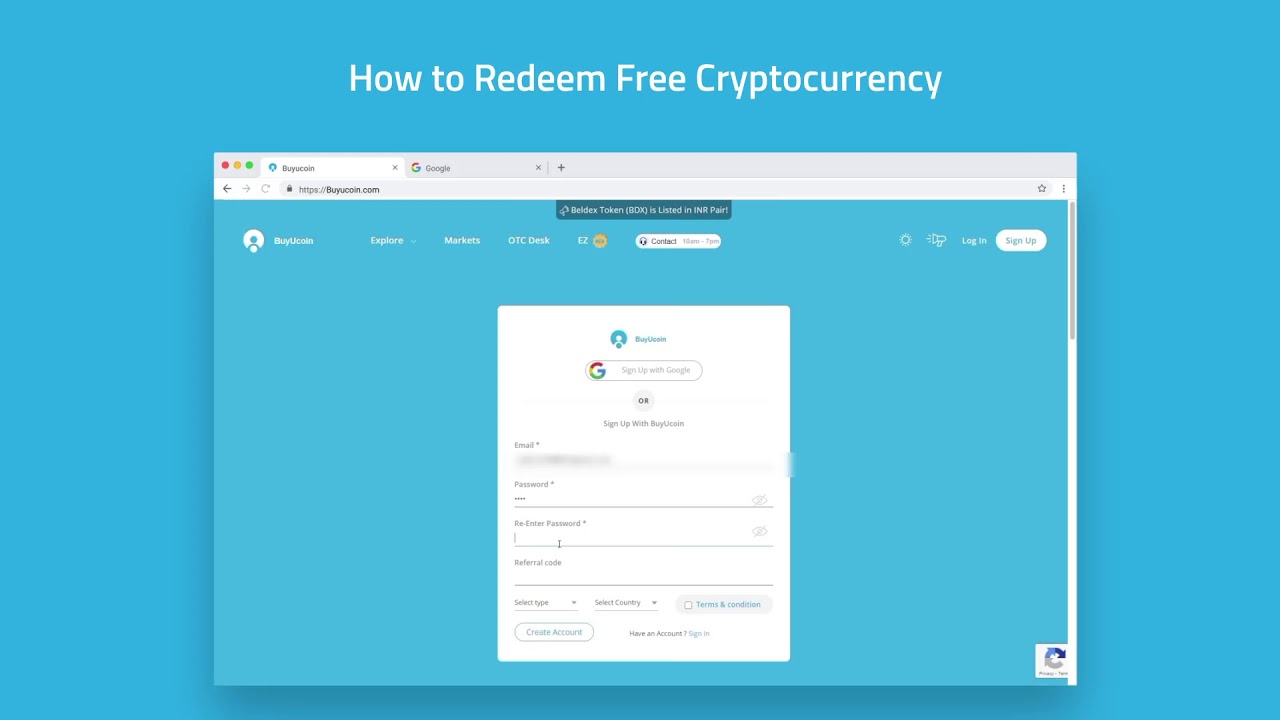 How to Redeem Free Bitcoin Promo Code in BuyUcoin BuyUcoin Tutorials