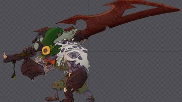 Dragonbones animation 01 - leprechaun mutant ! "IDLE"