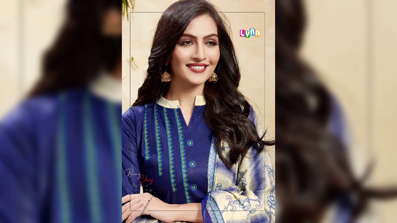 Fency Cotton dress matirails