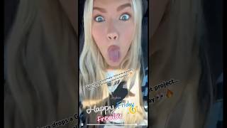 Freya says GOOD FREYAY 😍 + New Project Reveal? 👀 #shorts #freyaskye #foryou
