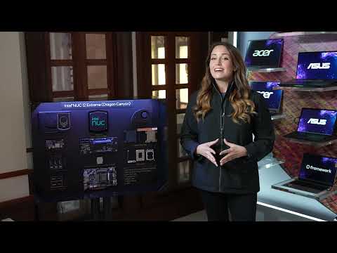 Intel CES 2022 Demo: 12th Gen, Intel Evo, vPro, Thunderbolt 4 and NUC 12 Extreme