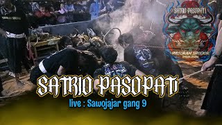 SATRIO PASOPATI LIVE ❗❗ SAWUJAJAR GANG 9 .. PENONTON E 🔥🔥 NGERI SPORTIF ..