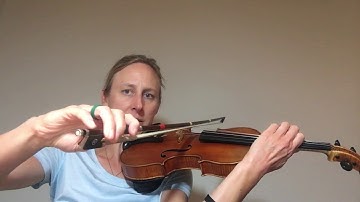 C Scale (2 Octaves) in 3rd Position Var C