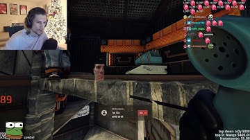 xQc talks to his boyfriend hJune (Both POV and Chat Reaction) | OTV Rust Server Highlights