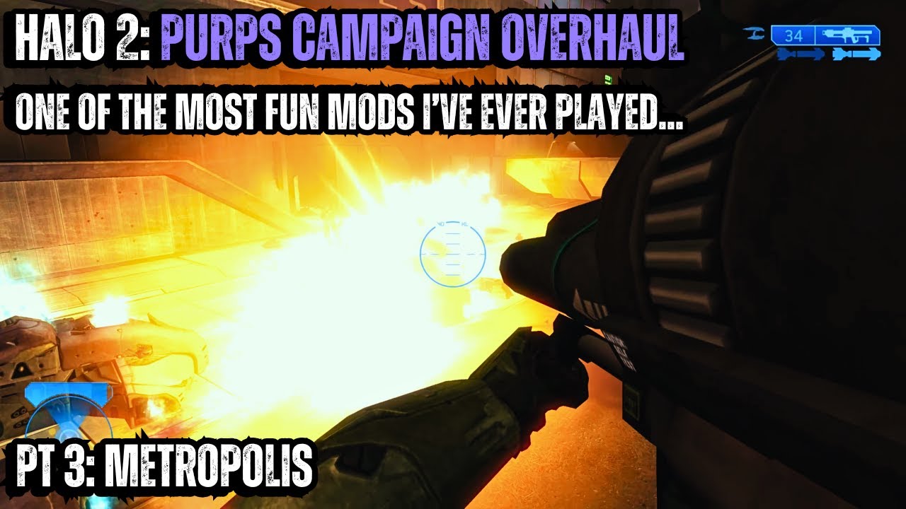 Genuinely One of the Most Fun Halo Mods Ever Made | Halo 2: Purps ...