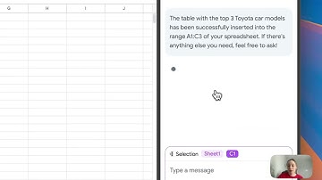 How to Create & Manage Tables in Google Sheets with AI | GPT Workspace Guide