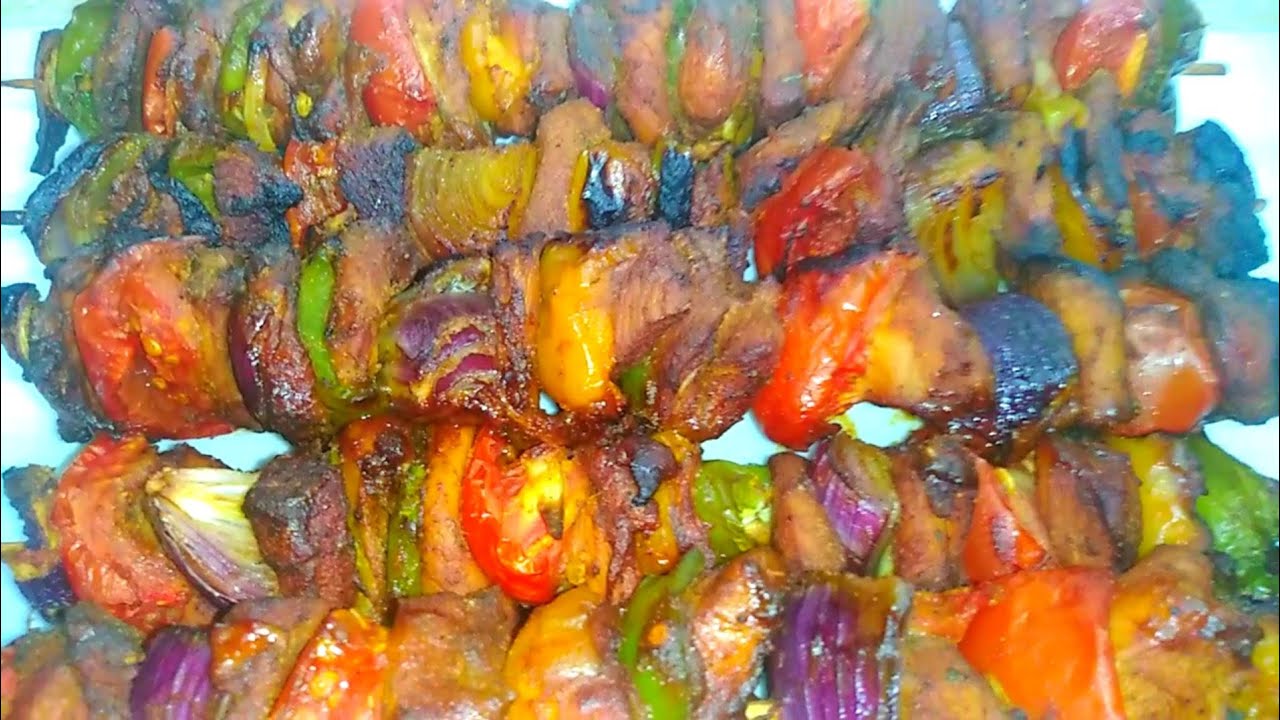 شيش طاووق🍡🍢 بتتبيلة 🌯سهلة وجديدة 👌 بدون زبادي والطعم خطير 😋من طبخة حلوة🌹