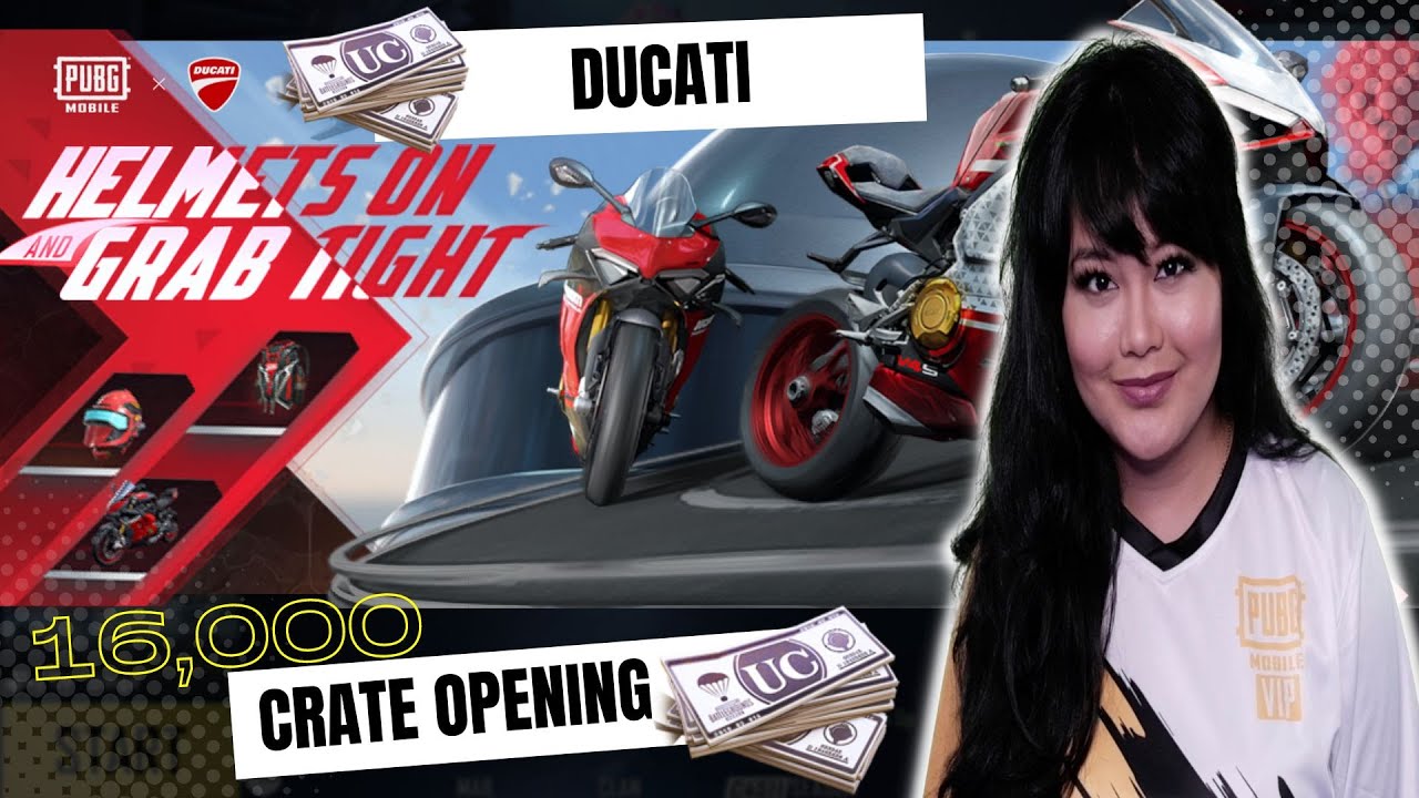 DUCATI Crate Opening! NEW IN PUBG MOBILE 🔥