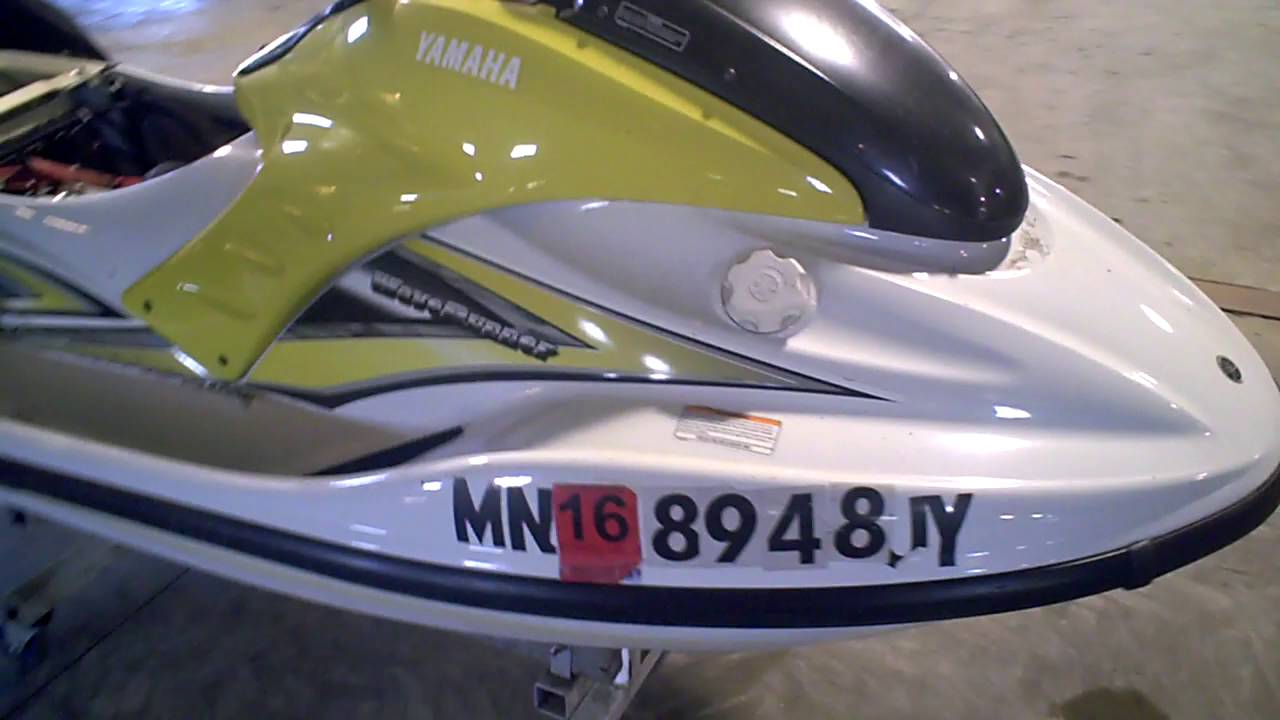 LOT 2567A 2005 Yamaha GP800R GPR 800 Tear Down Into Parts Jet Ski