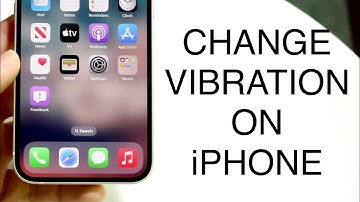 How To Change Vibration On iPhone! (2023)