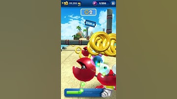 Sonıc Dash  Part-23 | Gameplay New Update Walkthrough Android and İOS Game | #shorts