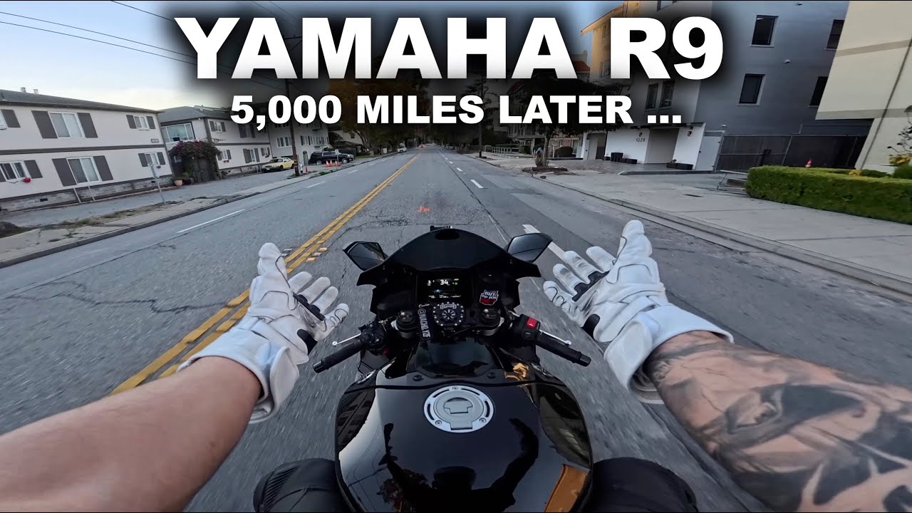 YAMAHA R9 2025 | ОБЗОР ПРОБЕГА НА 5000 МИЛЬ!