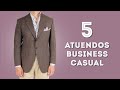 5 ideas para armar atuendos de negocios casuales para caballeros