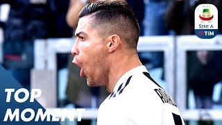 Ronaldo Scores 13th Serie A Goal! Juventus 2-1 Sampdoria Top Moment Serie A