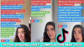 TIKTOK SINGING DUETS COMPILATION MAY 2024 @officialemmawhite TIKTOK!