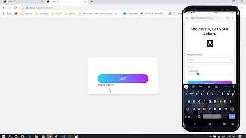 Qr based queue management system