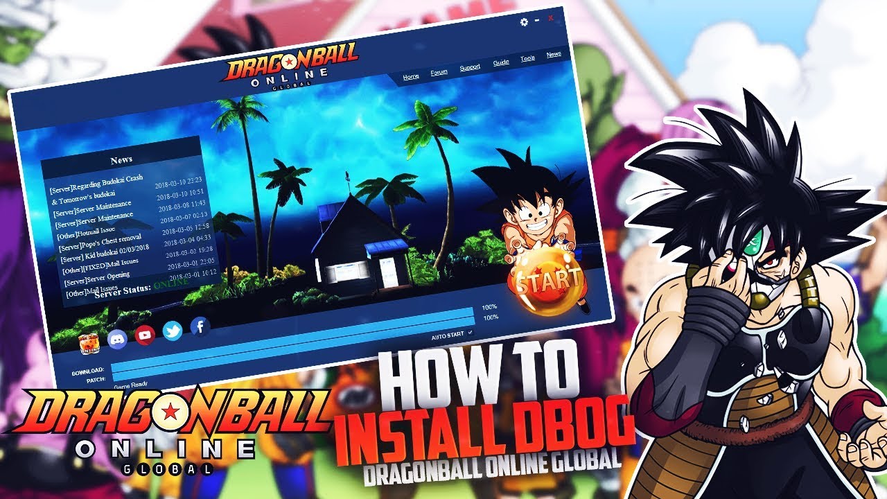 How to Install Dragon Ball Online Global Tutorial! (Updated video in  description) 