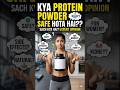 Is protein powder safe for consumption by women?