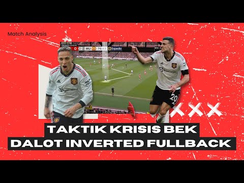 Forest 0-2 MU Tactical Highlights  | Taktik Krisis Bek, Dalot Inverted