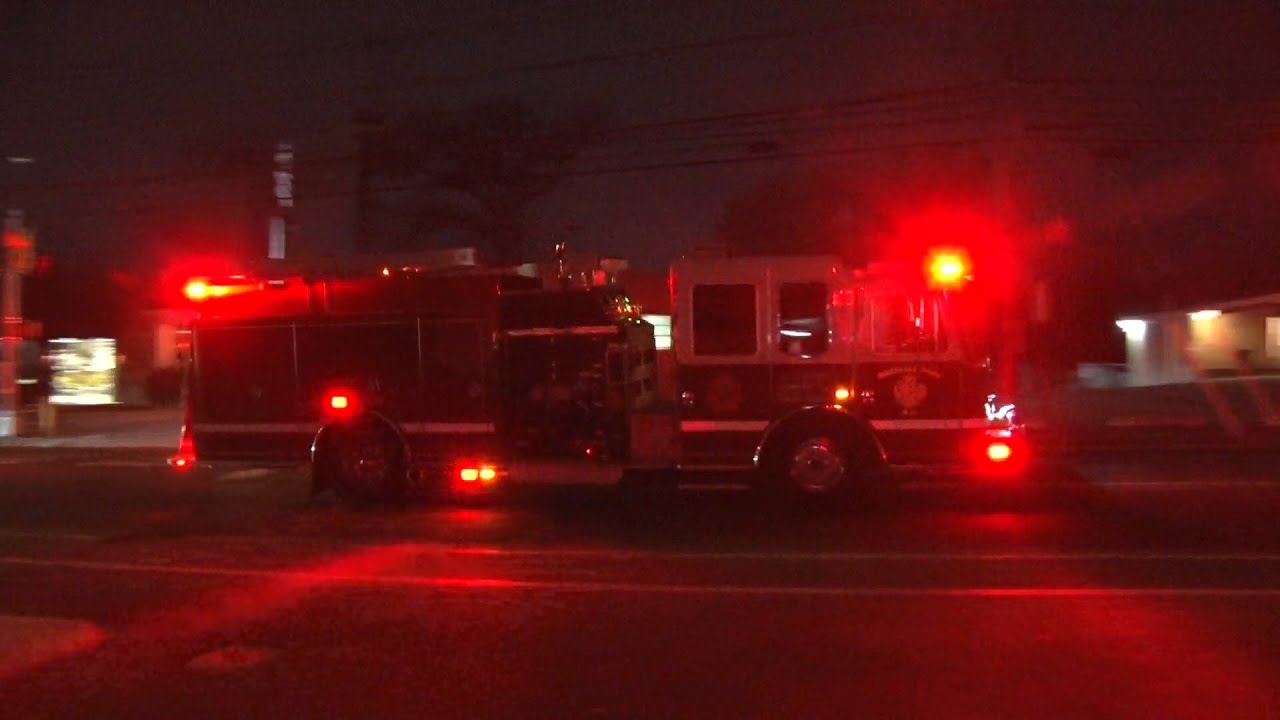 Rochelle Park,NJ Fire Department Engine 1 YouTube