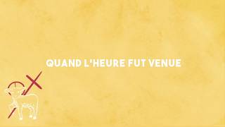 Miniatura de "Quand l’heure fut venue  |  Emmanuel Music"