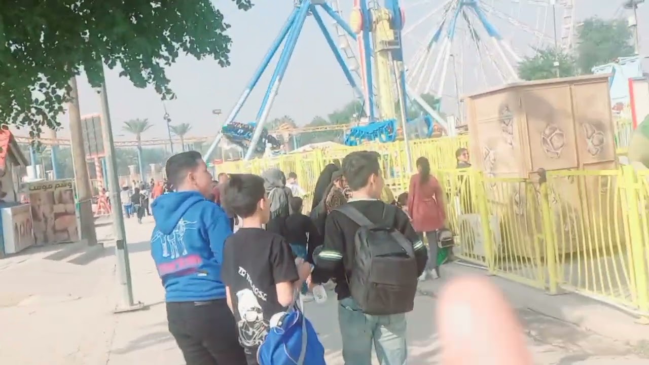 تعالو نروح سفرة مدرسيه جربت كل الالعاب جلسة غجرية  تجنن حديقة الحيوان بالزوراء