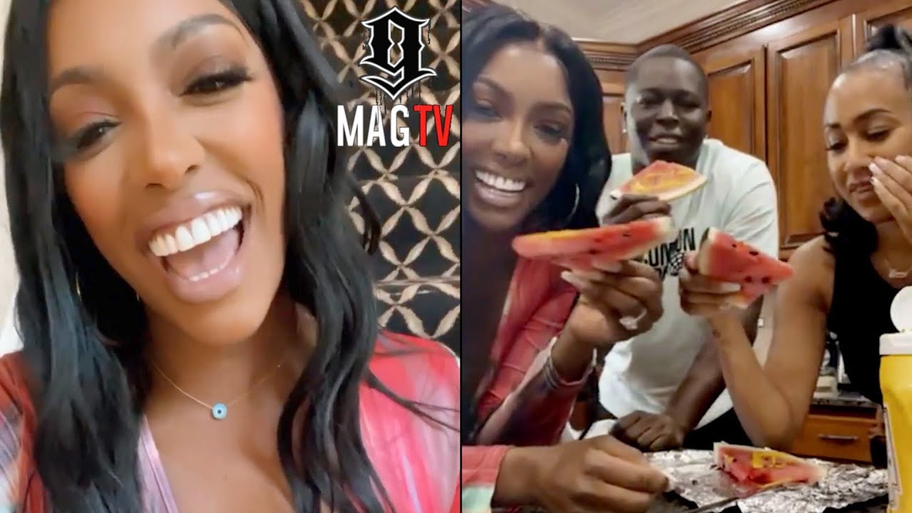 Porsha Williams Tries The Watermelon Mustard Challenge! 🤮