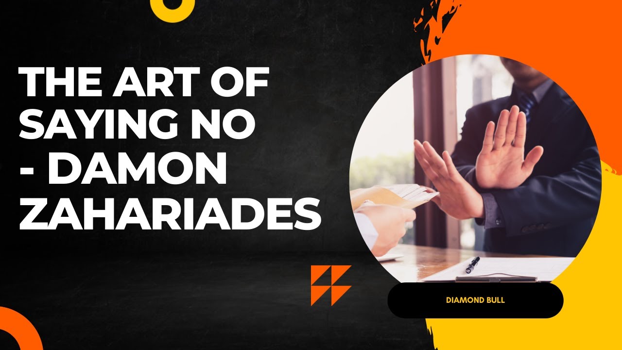 Summary of book "The Art of Saying NO" - YouTube