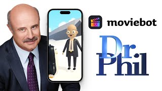 MovieBot AI 3D Animation App on Dr. Phil