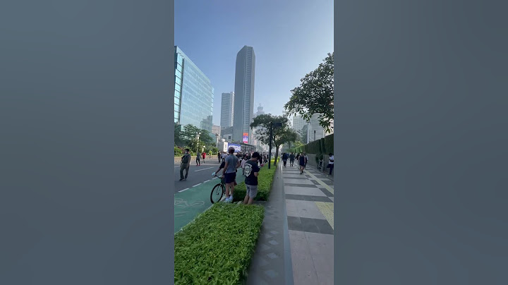 🇮🇩 Jalan-jalan di Jakarta di Minggu Pagi #jakarta #indonesia #explore