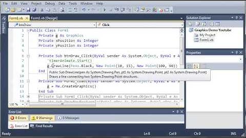 Visual Basic Tutorial   167   Graphics Points   YouTube
